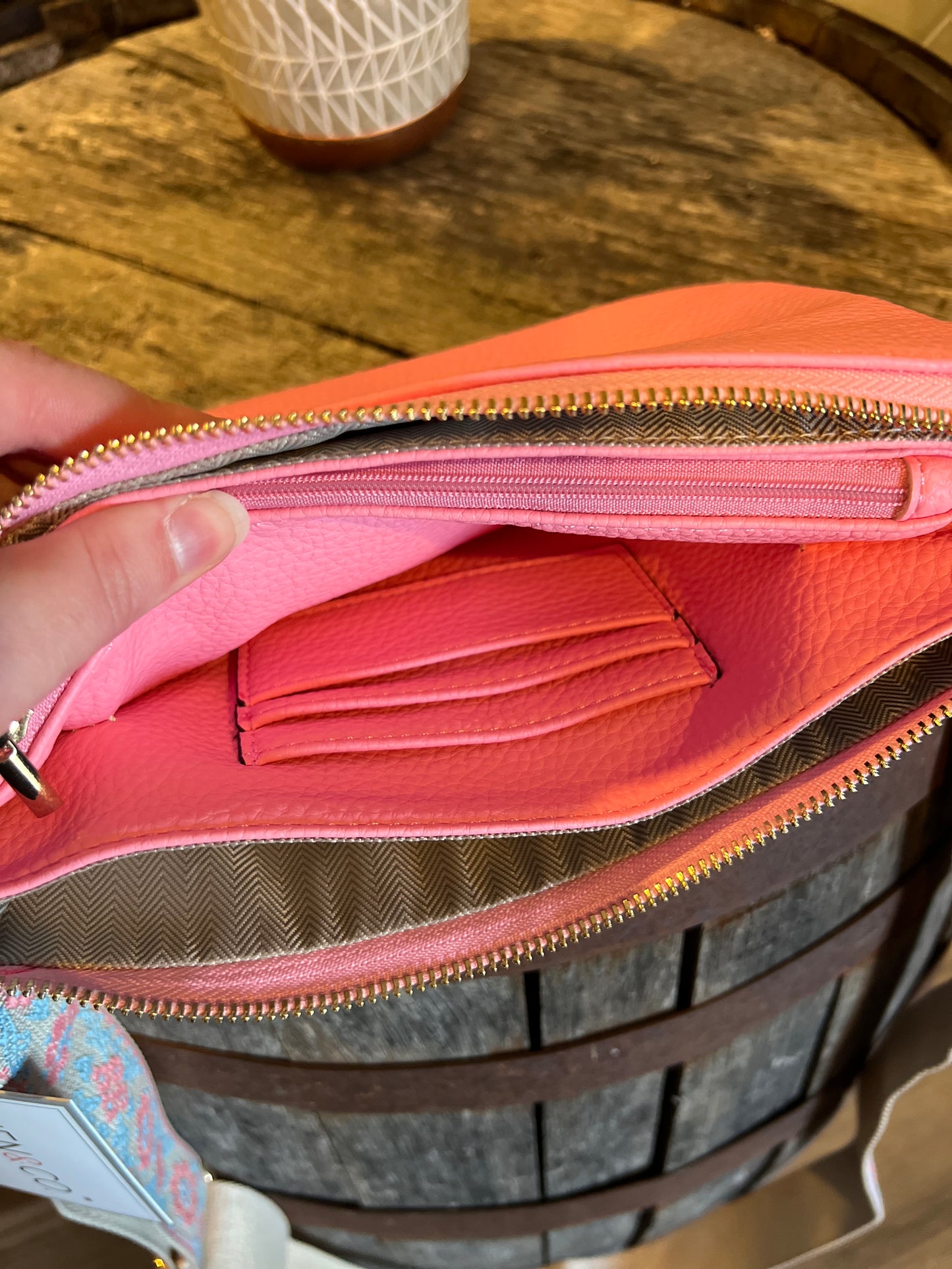 The Zoie Bubblegum Crossbody