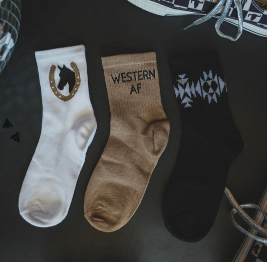 Western AF Socks