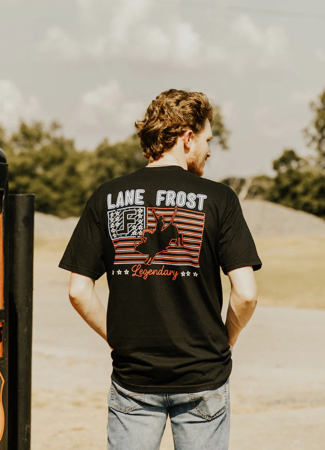 Neon Patriot Lane Frost Tee
