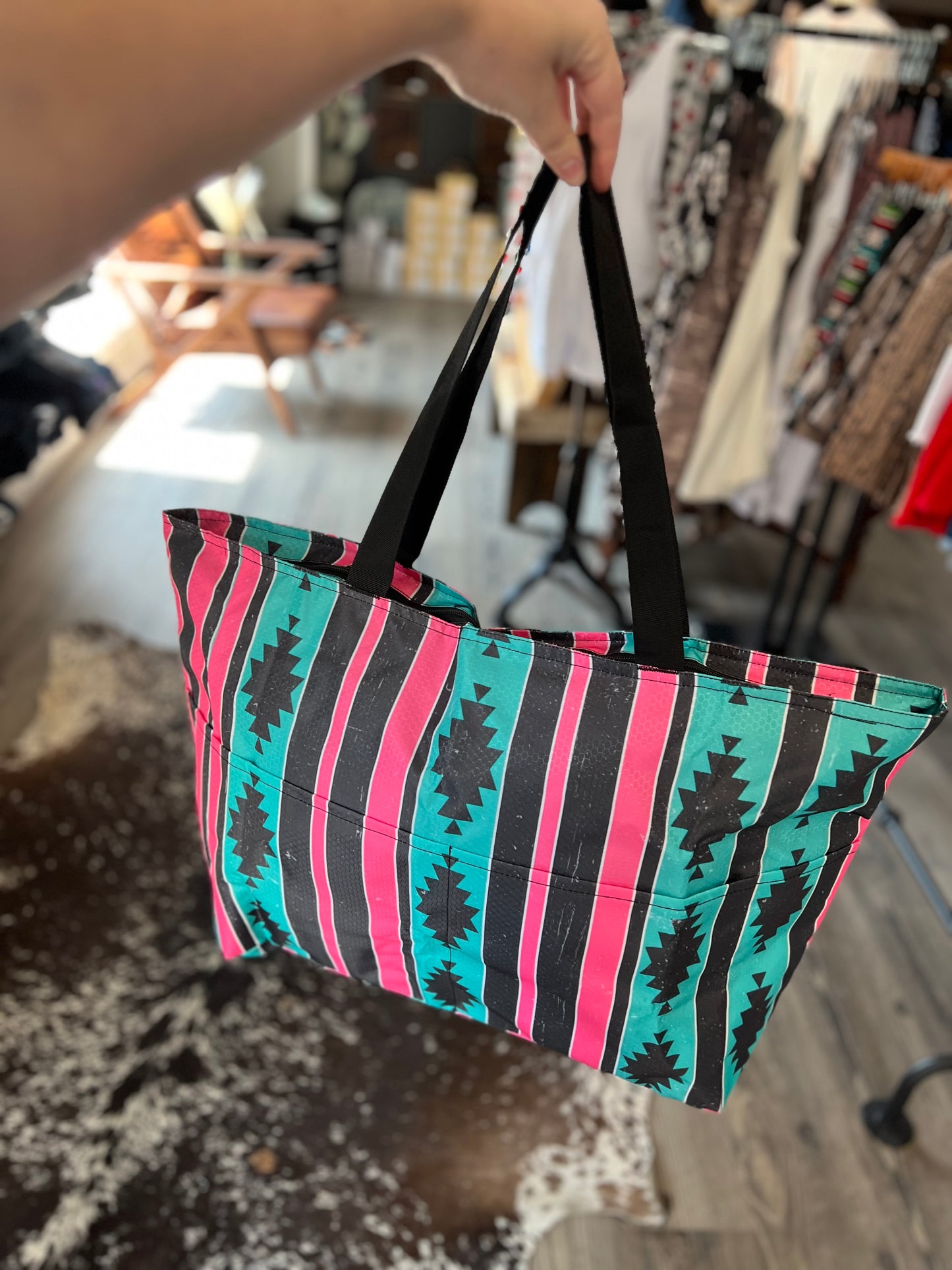 90s Aztec Tote