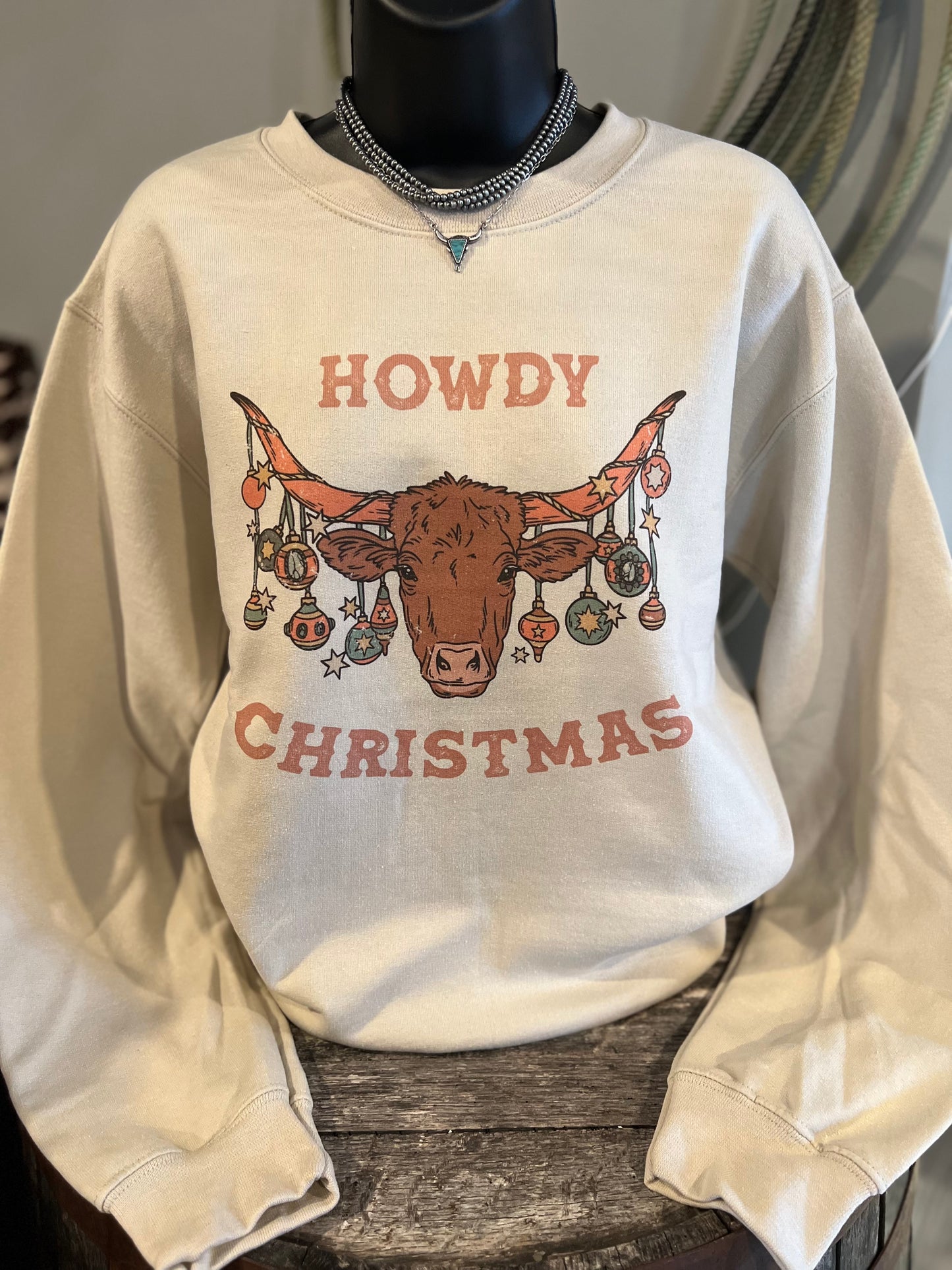 Howdy Christmas Sweatshirt