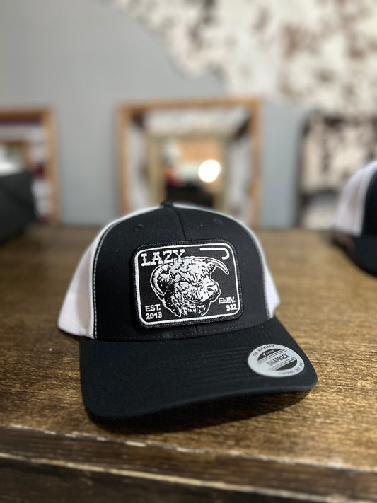 Lazy J Ranch Black Elevation Snapback