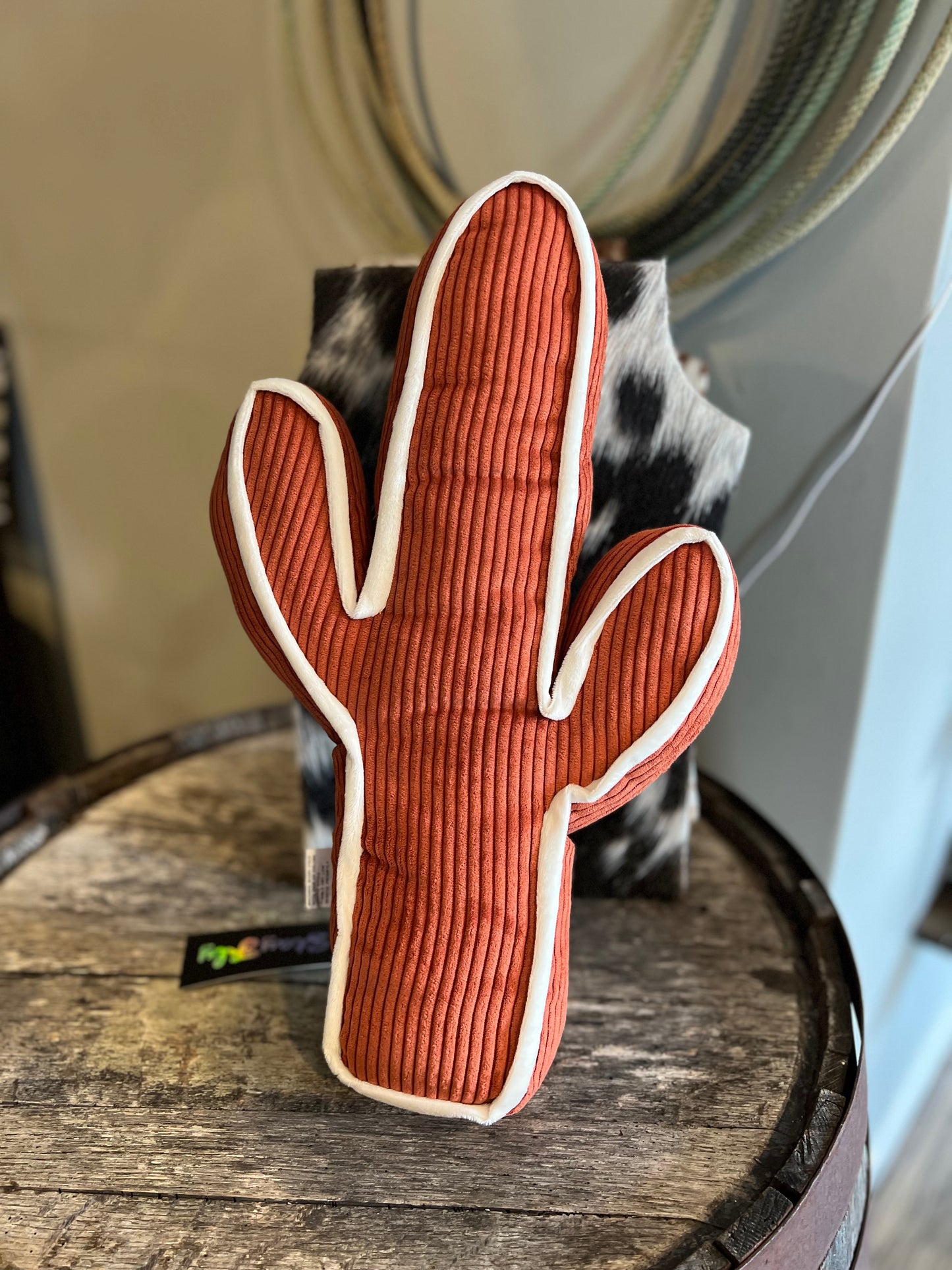 Mega Viral Rust Cactus Pillow