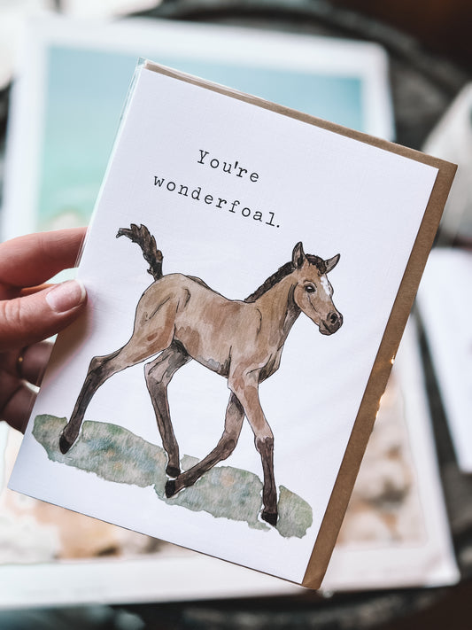 You’re Wonderfoal Card