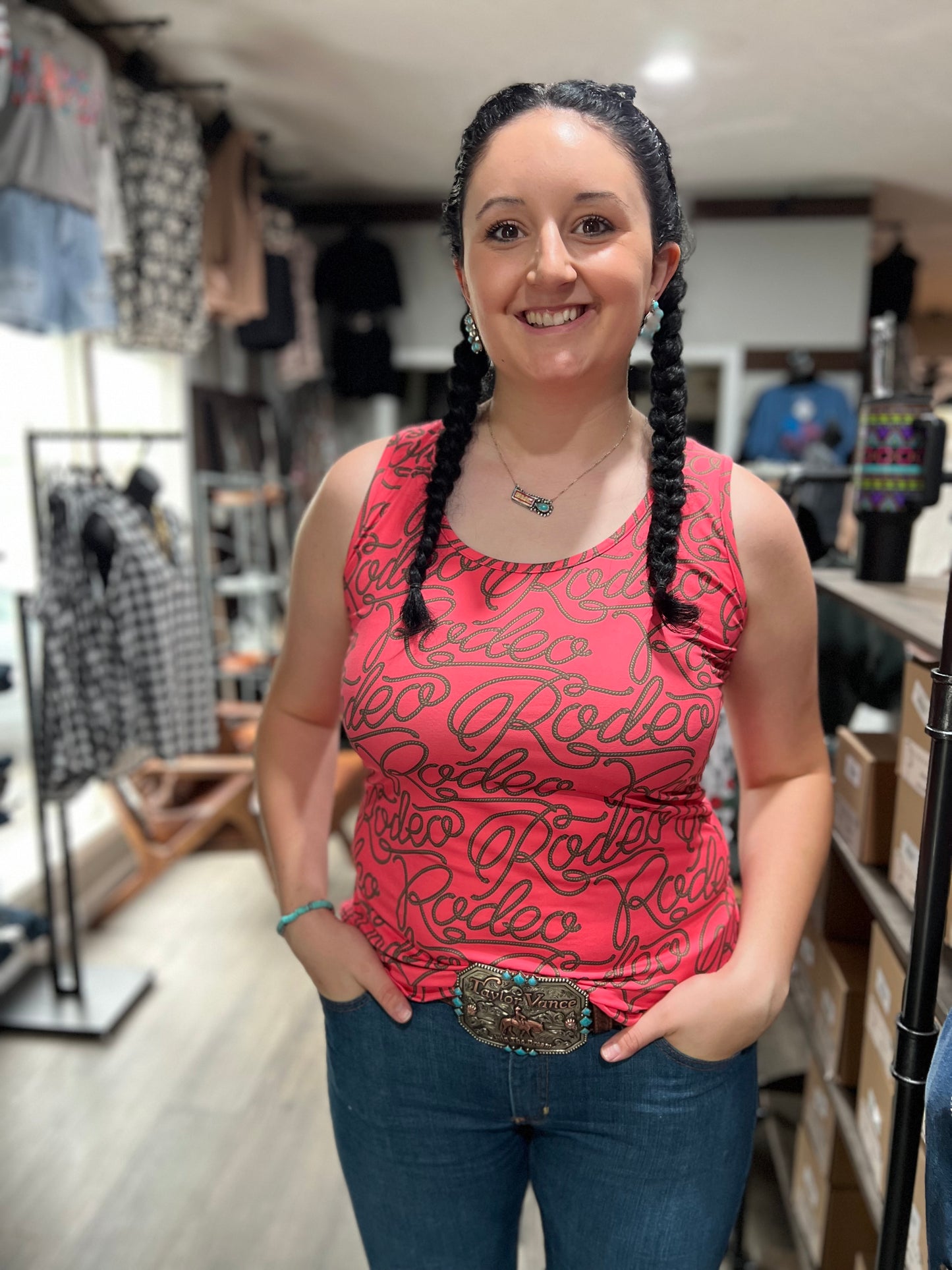 Rodeo Lasso Tank