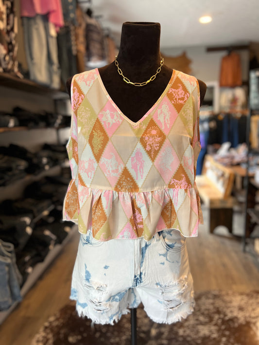 Preppy Pony Tank