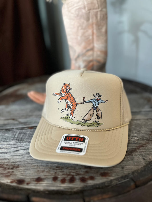 Tail Of The Tiger Trucker Hat