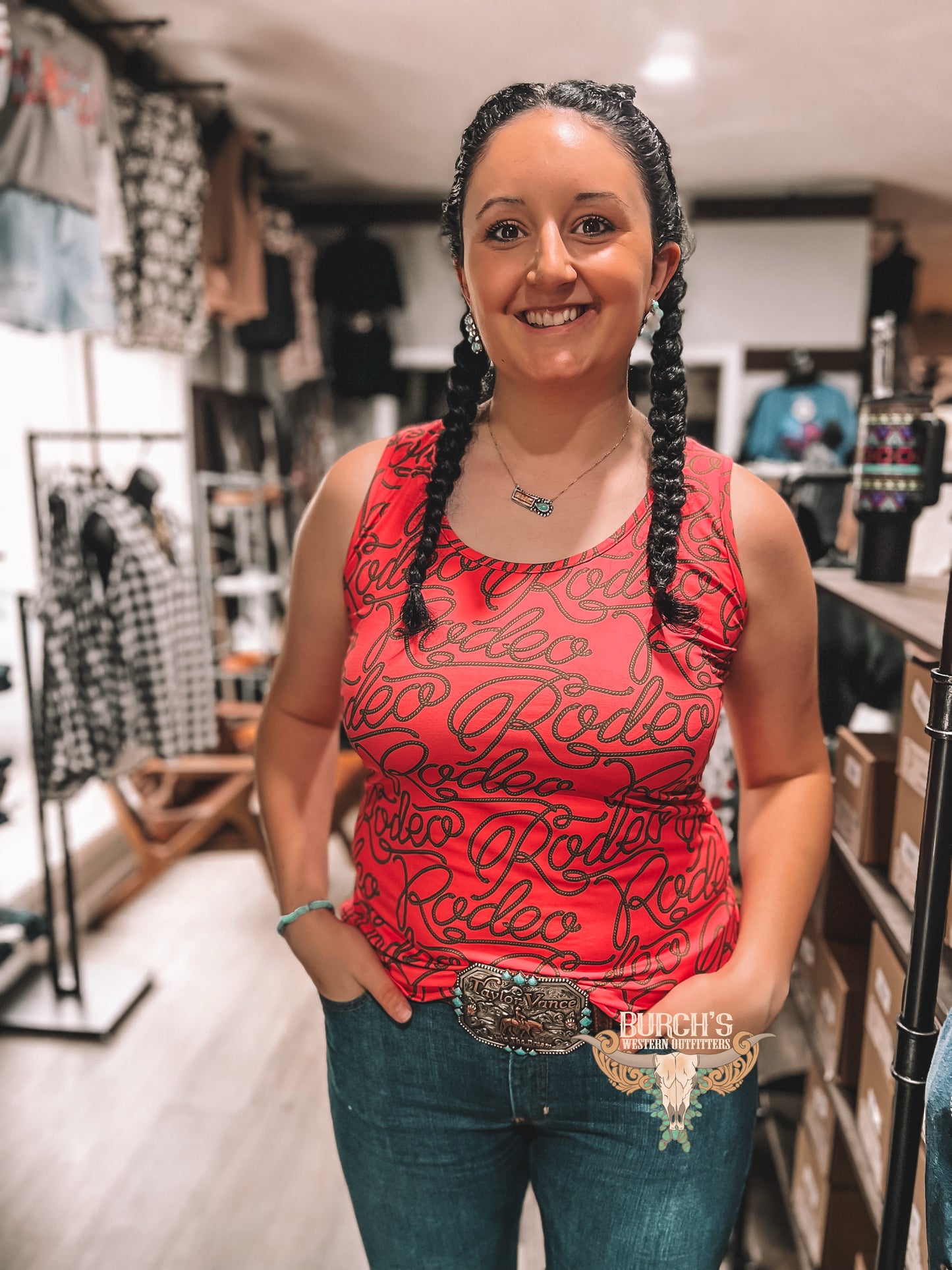 Rodeo Lasso Tank