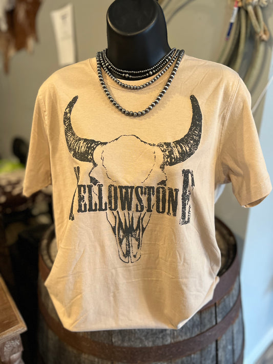 Yellowstone Tan Tee