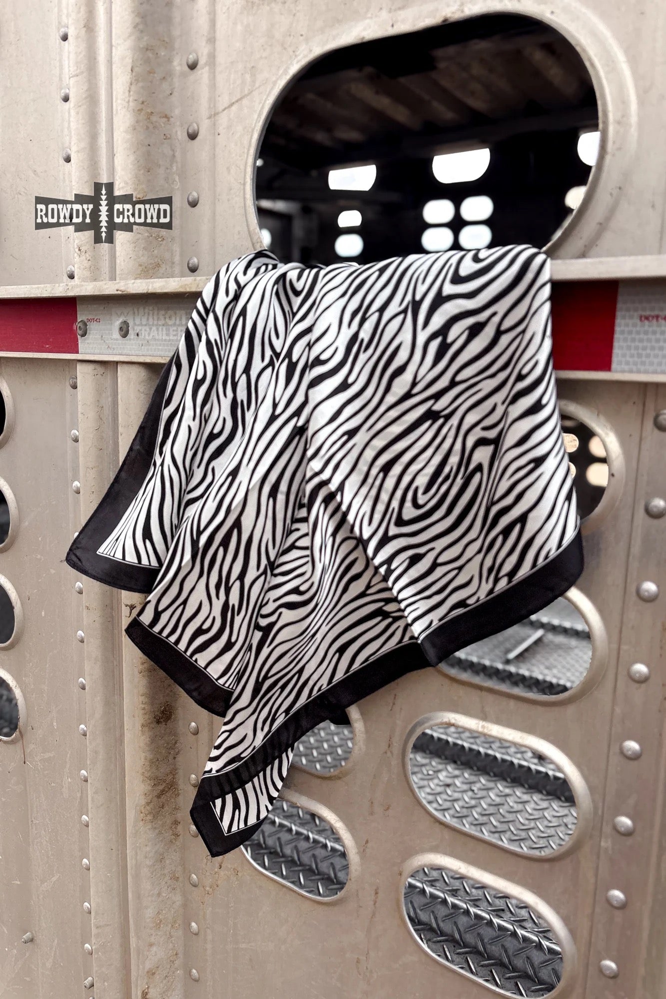 Small Zebra Wild Rag