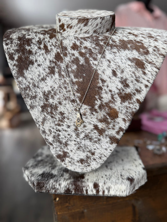 Coyote / Wolf Silver Necklace