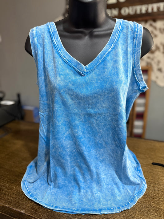 Ocean Blue Mineral Wash Tank