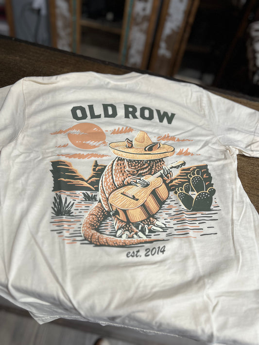 Old Row The Armadillo Guitar Tee
