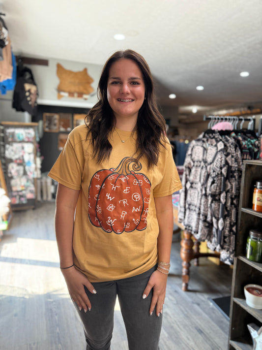 Branded Pumpkin Tshirt