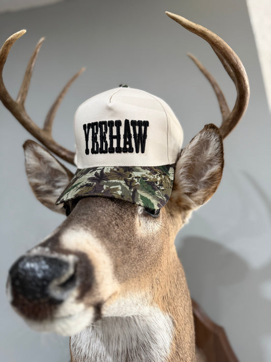 Camo Yeehaw Hat