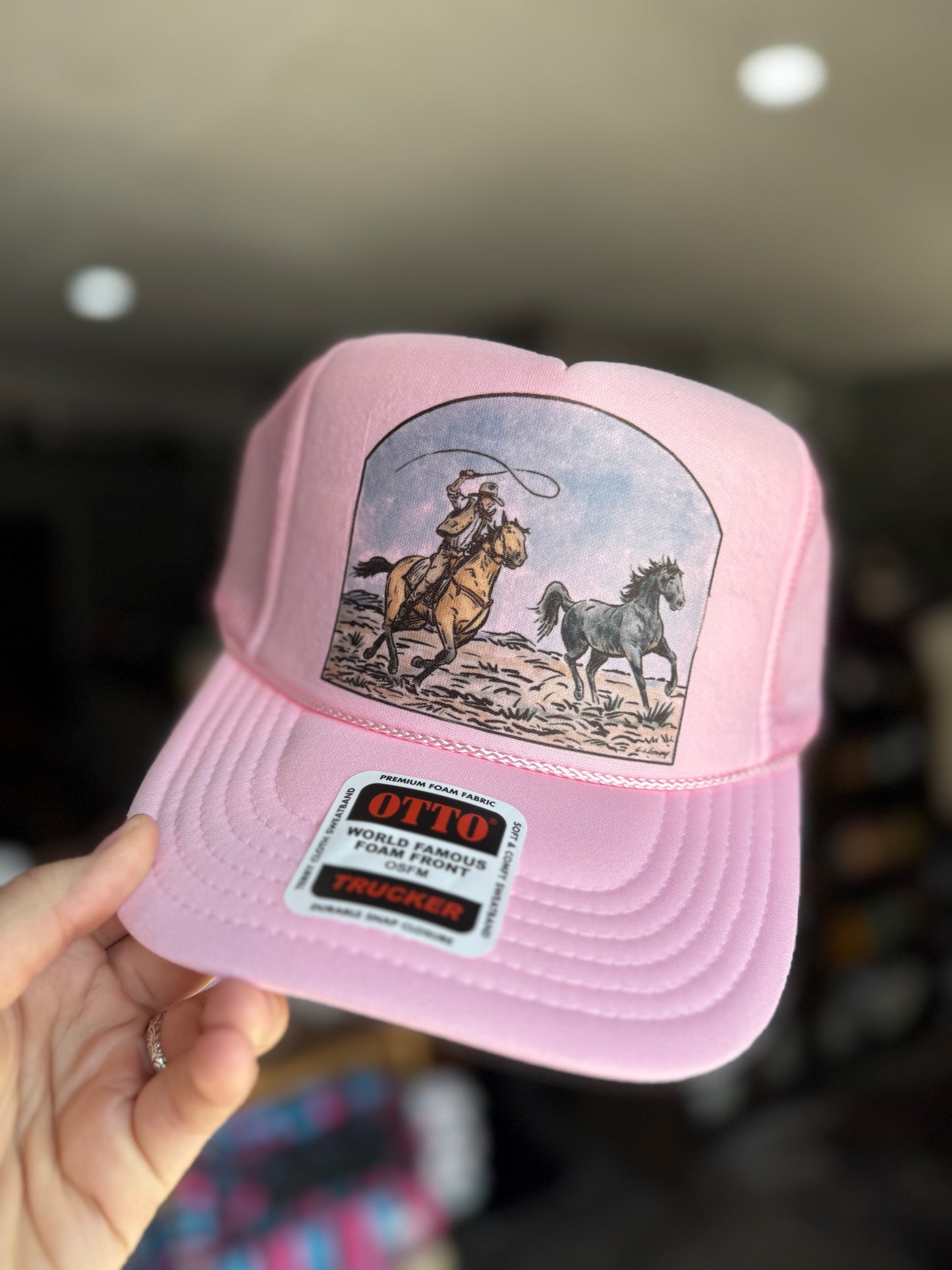 Blue Skys Trucker Hat