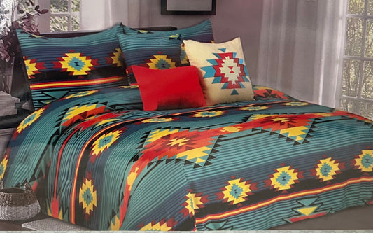 Southwestern Aztec 6 Piece Comforter Set