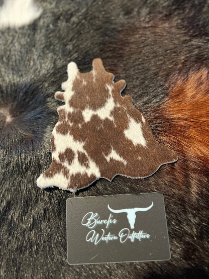 Cowhide Rug Coasters Various Hides