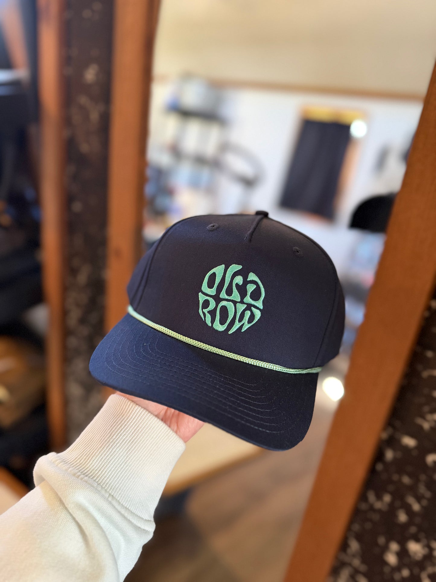 Old Row Wavy Rope Snapback Hat