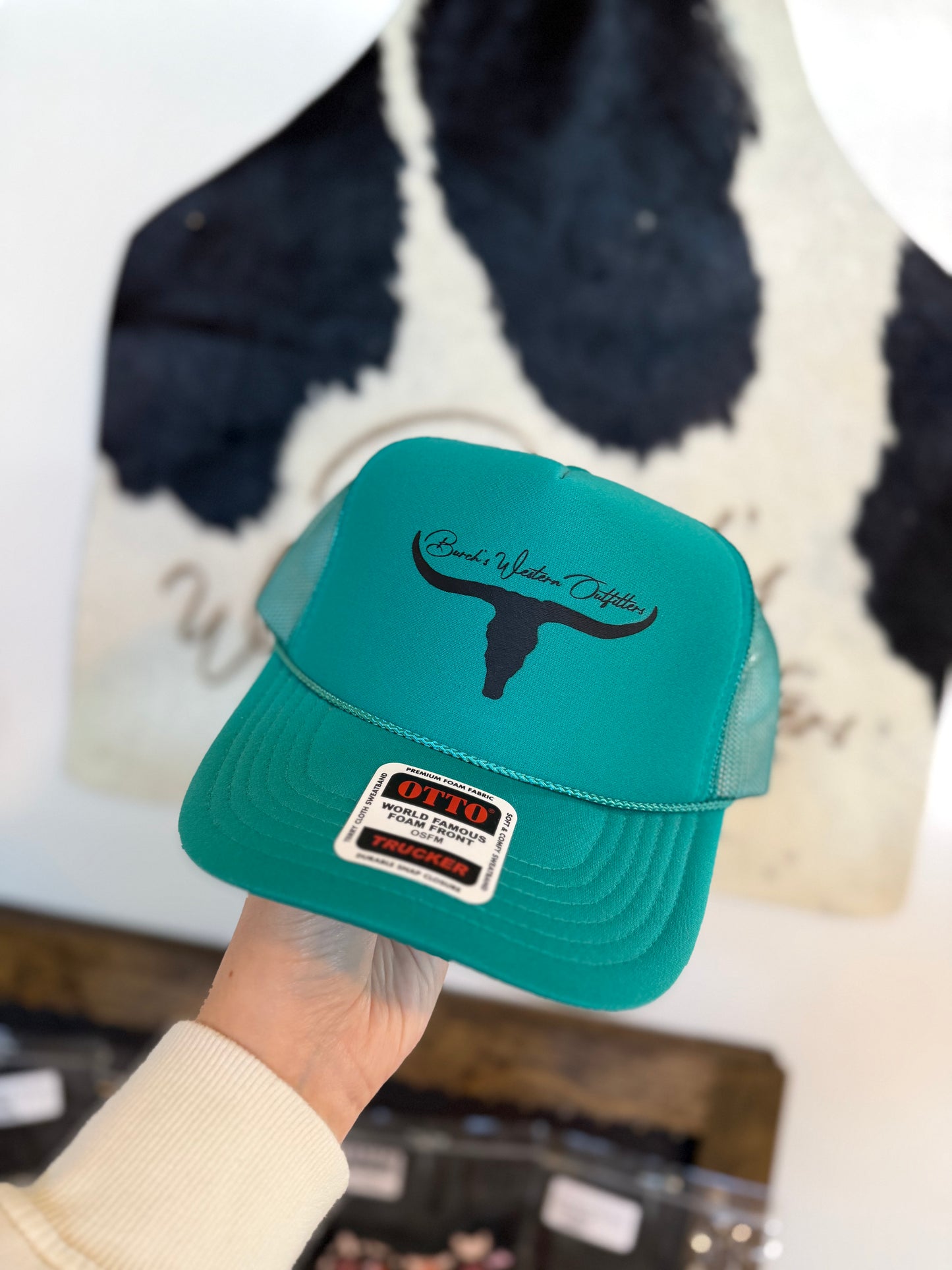 BWO Turquoise Trucker Otto Hat