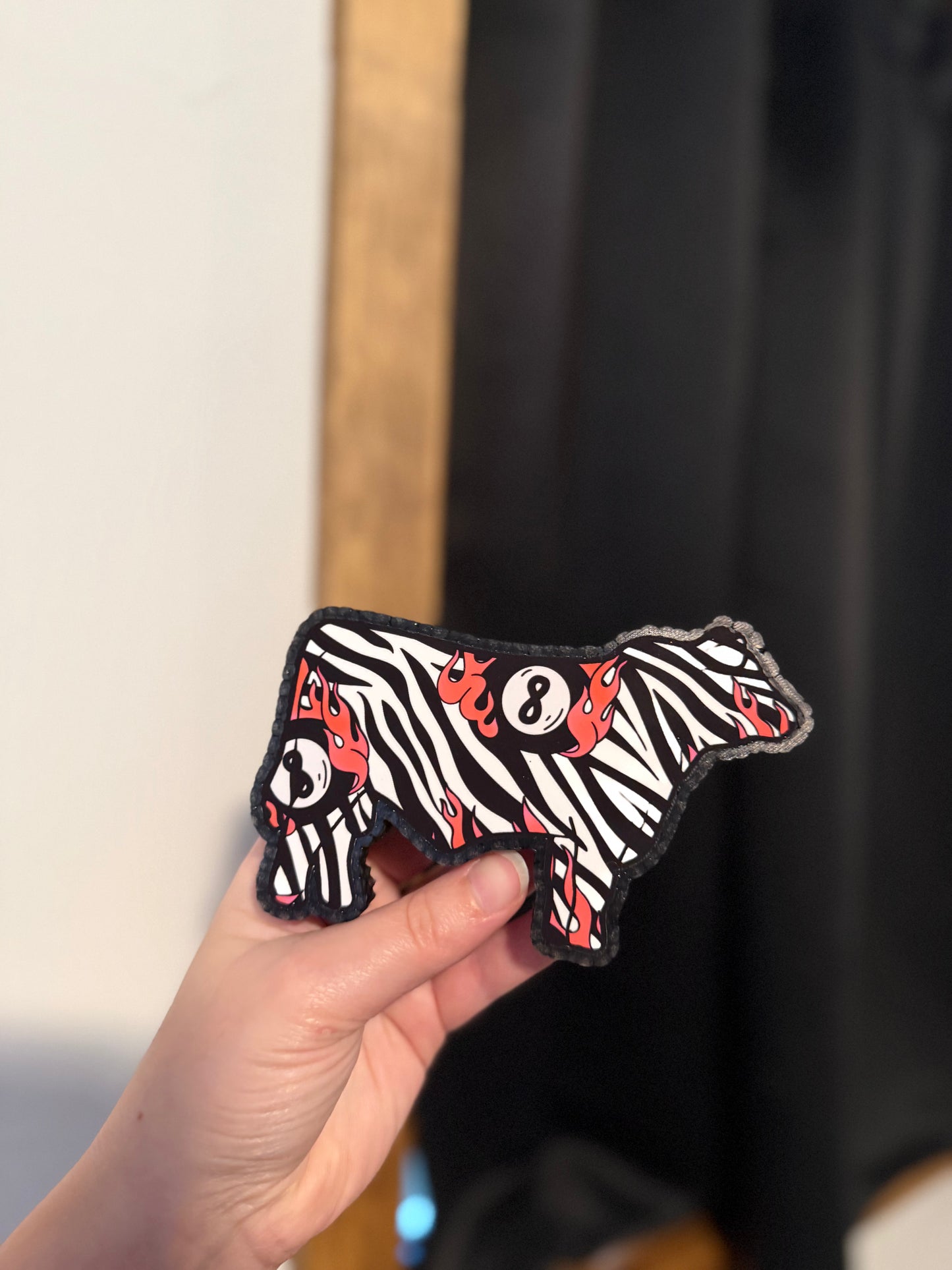 Zebra Bull Freshie Scent Pink Sands