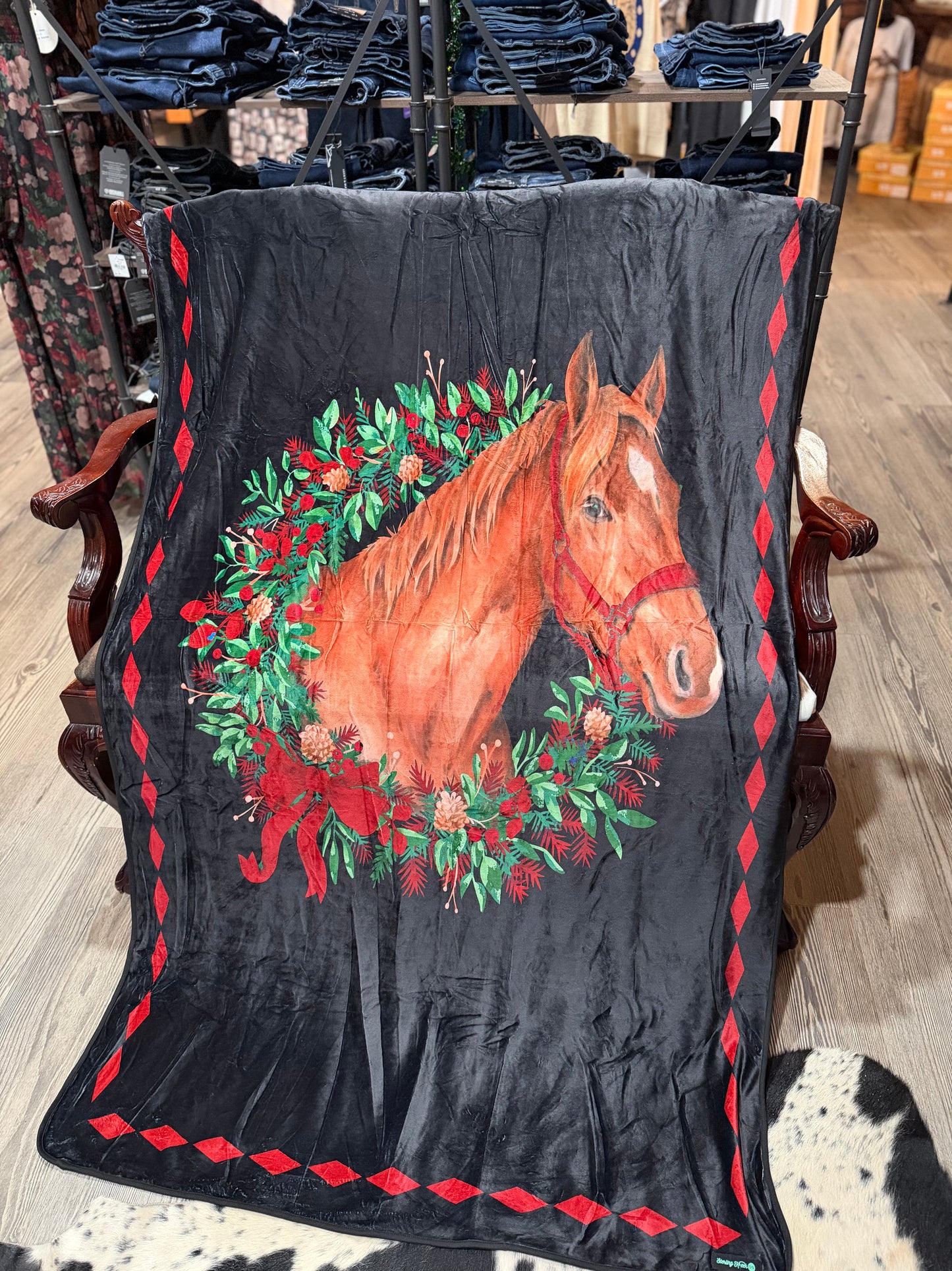 Chestnut Reversible Blanket