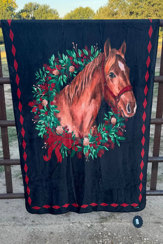 Homestead Holly Blanket