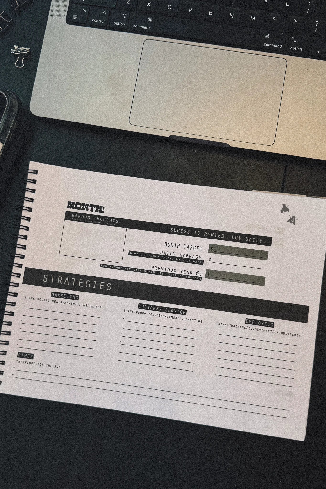 On The Fly Planner