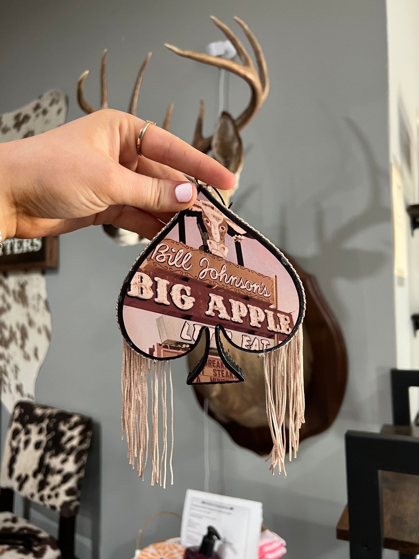 Burbon & Butterscotch- Big Apple Freshie with fringe