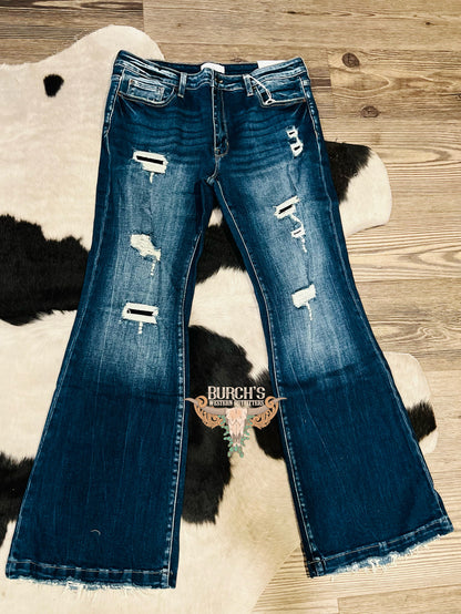 The Jolene’s Mid Rise Flare Jeans