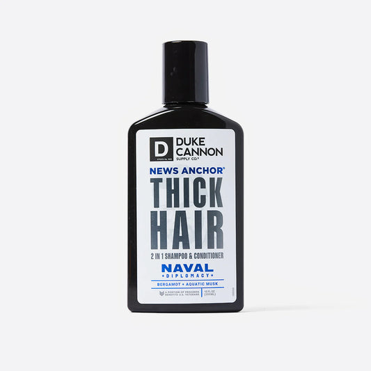 NEWS ANCHOR 2-IN-1 HAIR WASH - NAVAL DIPLOMACY