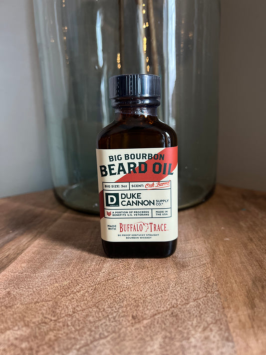 Big Bourbon Beard Oil