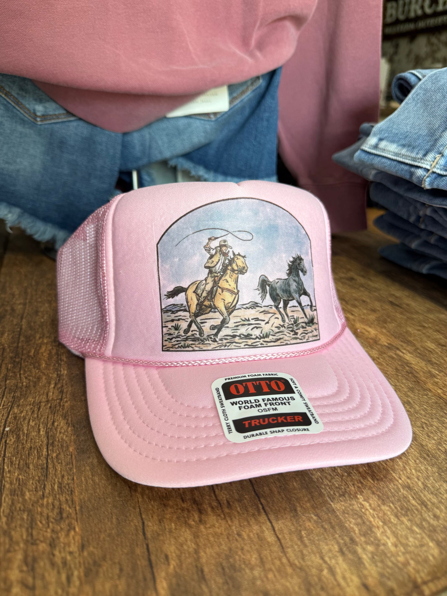 Blue Skys Trucker Hat