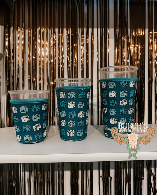 3PK Dice Cup Koozies