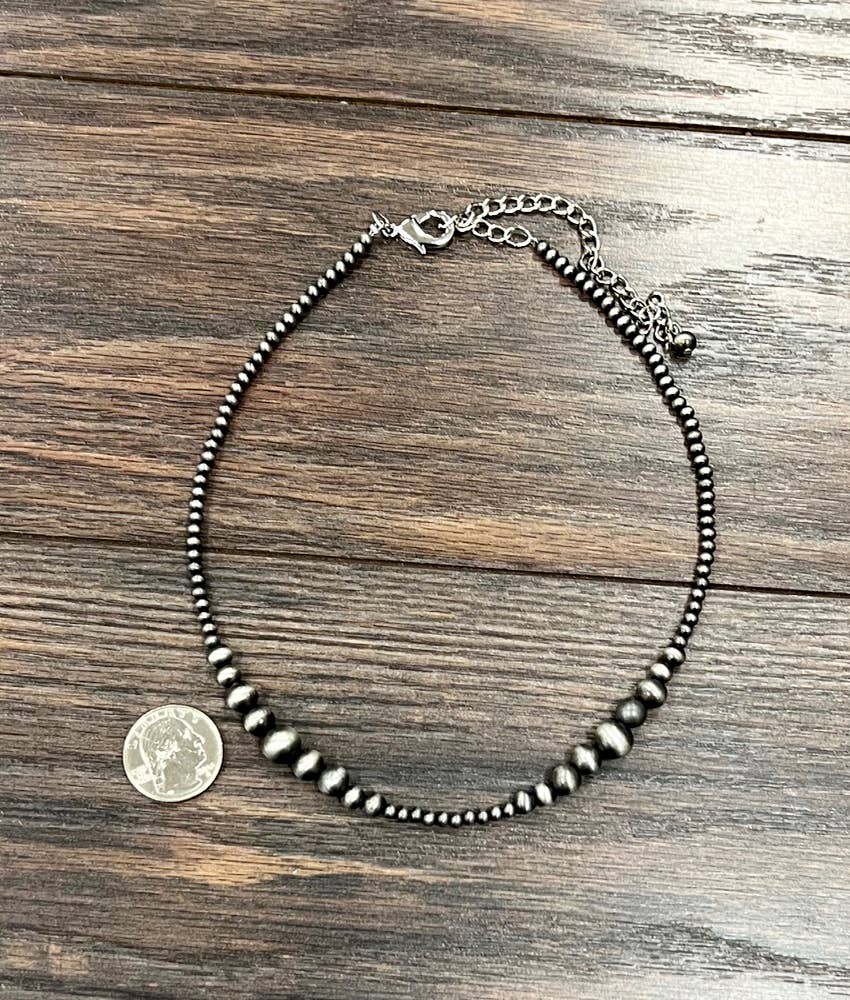 Neon Moon Faux Pearl Necklace