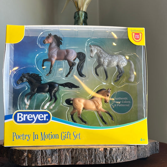 Breyer Stablemates Poetry In Motion Gift Set