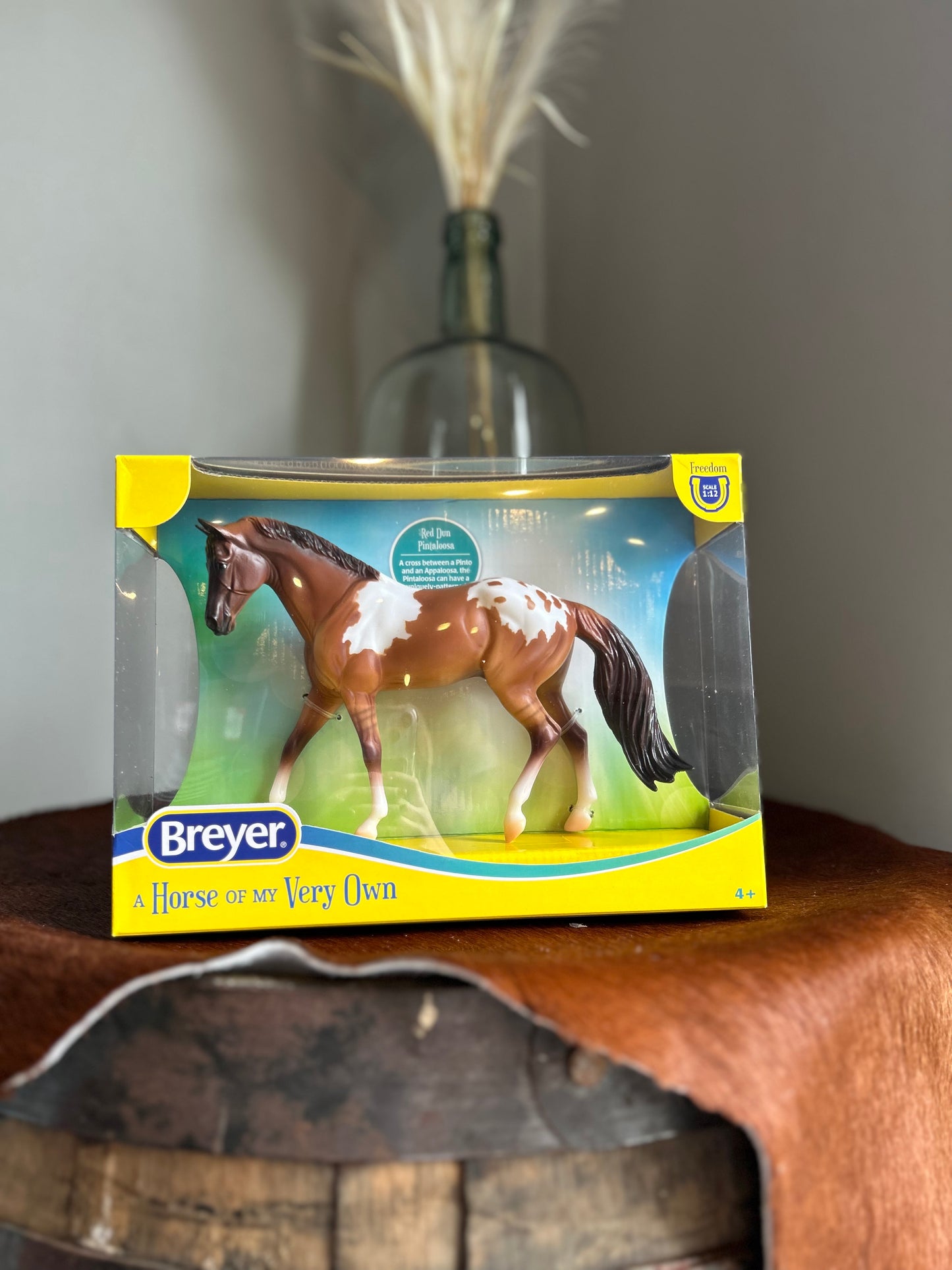 Breyer Red Dun Pintaloosa Freedom Classic Series