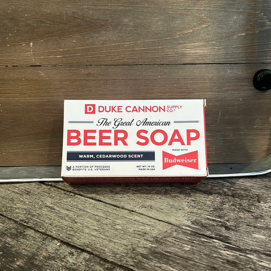 Budweiser Duke Cannon Big Ol' Soap Brick