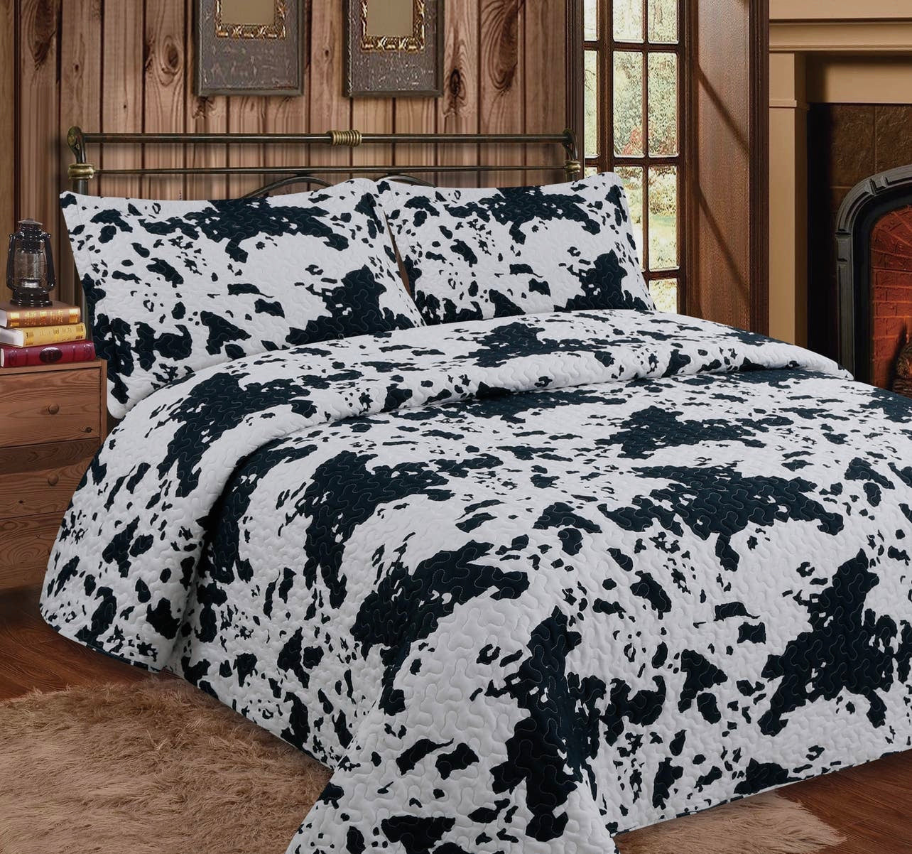 Spade 3 Piece Bedding Quilt Set