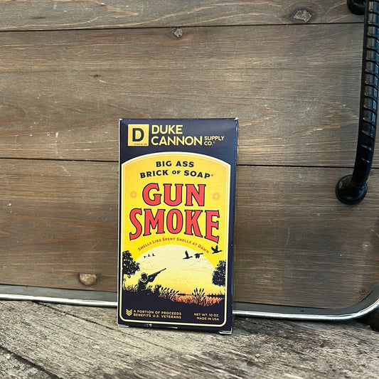 Gun Smoke Duke Cannon Big Ol' Soap Brick