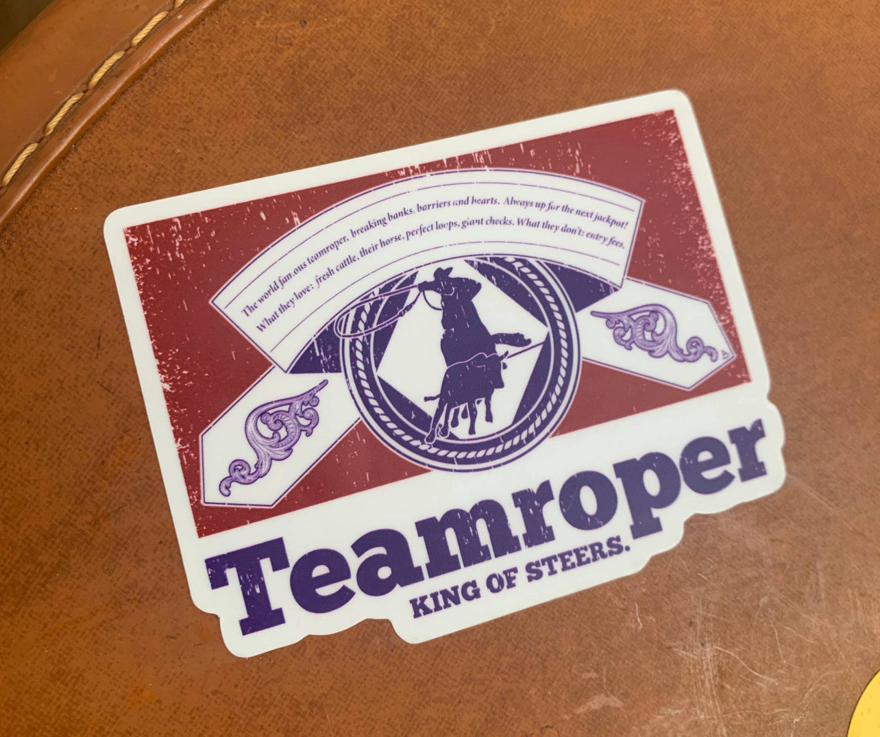 Teamroper Sticker